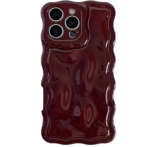 Caseative for iPhone 14 Case Maroon color new